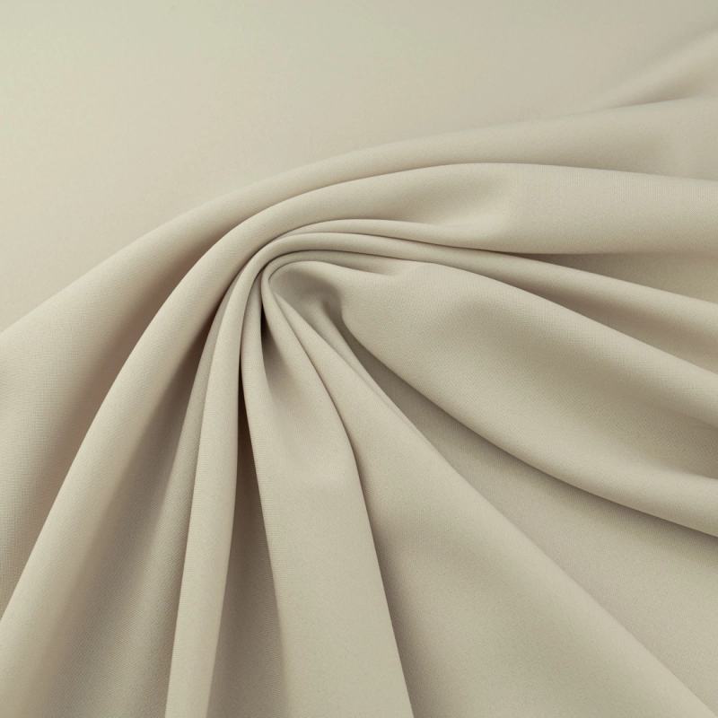 PAN070 | Klassischer Polyesterstoff Panama hellbeige - 5