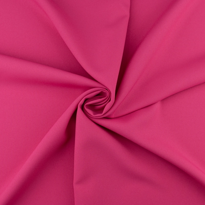 PAN024 | Klassischer Polyesterstoff Panama intensiv pink - 1