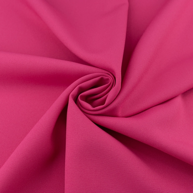 PAN024 | Klassischer Polyesterstoff Panama intensiv pink - 4