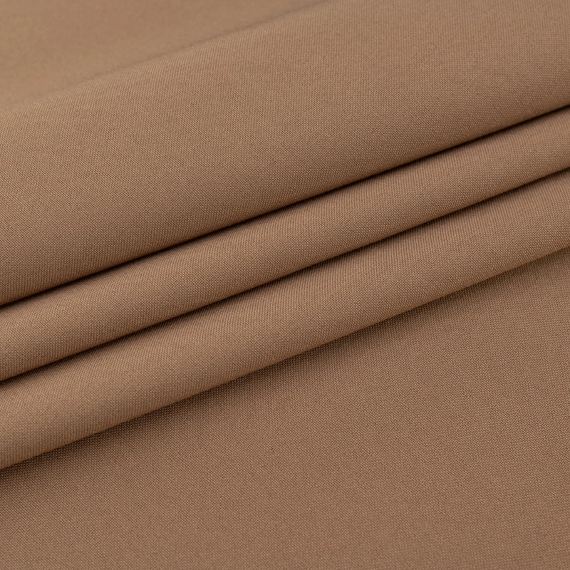 PAN093 | Klassischer Polyesterstoff Panama camel - 3