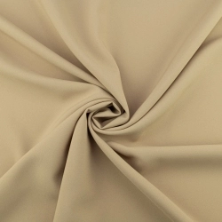 PAN003 | Klassischer Polyesterstoff Panama beige - 1