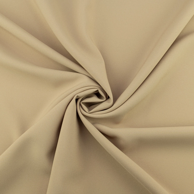 PAN003 | Klassischer Polyesterstoff Panama beige - 1