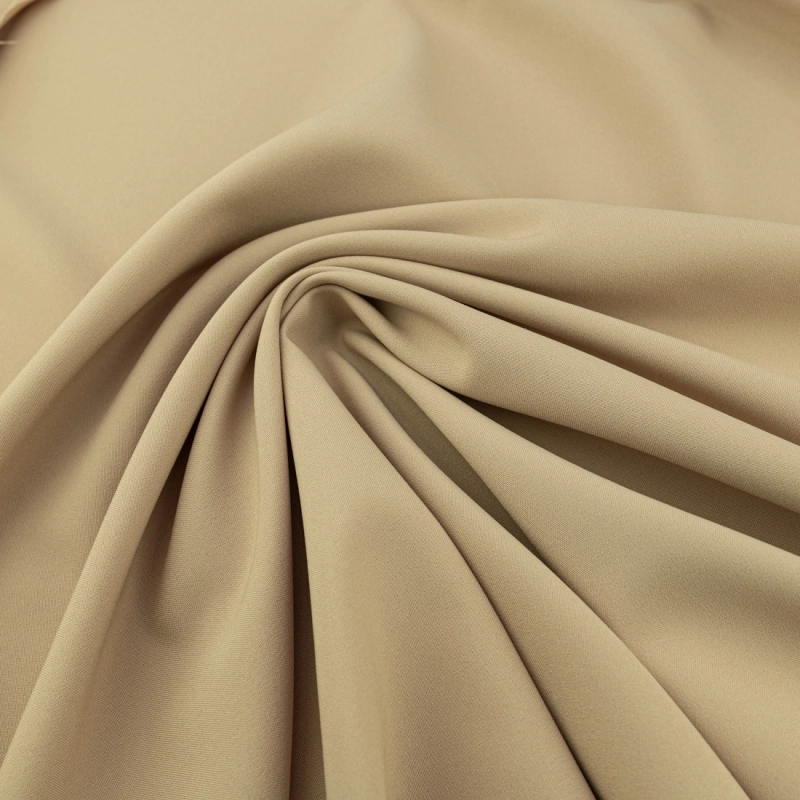 PAN003 | Klassischer Polyesterstoff Panama beige - 5