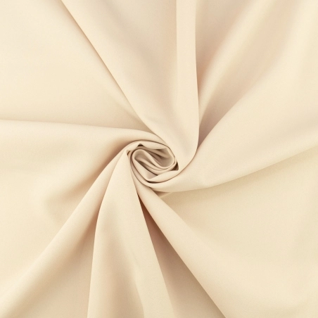 PAN044 | Klassischer Polyesterstoff Panama sand - 1