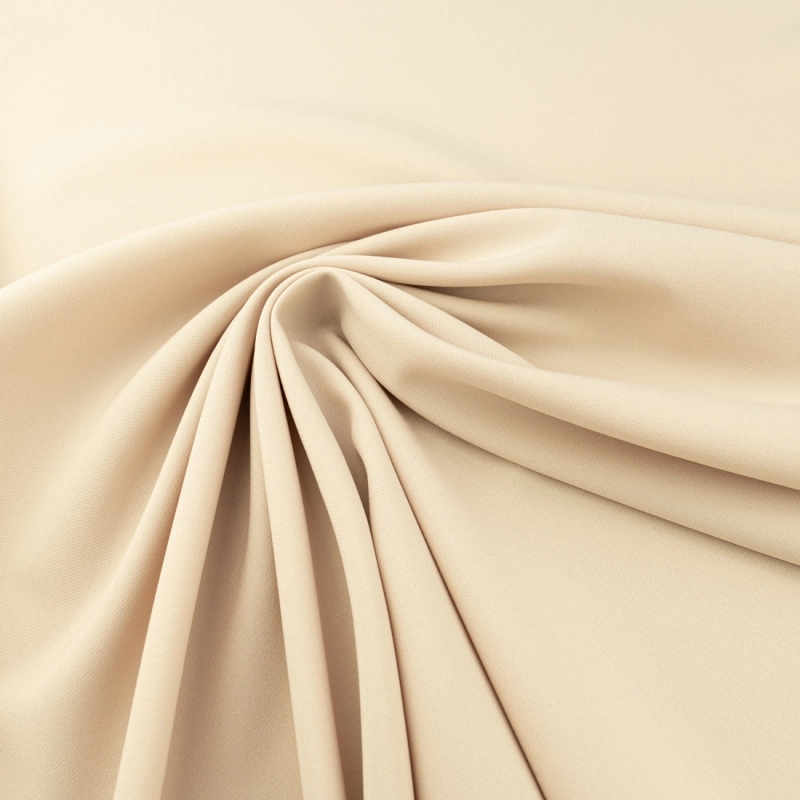 PAN044 | Klassischer Polyesterstoff Panama sand - 5
