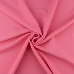 PAN071 | Klassischer Polyesterstoff Panama in rosa - 1