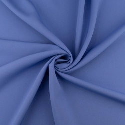 PAN091 | Klassischer Polyesterstoff Panama taubenblau - 1