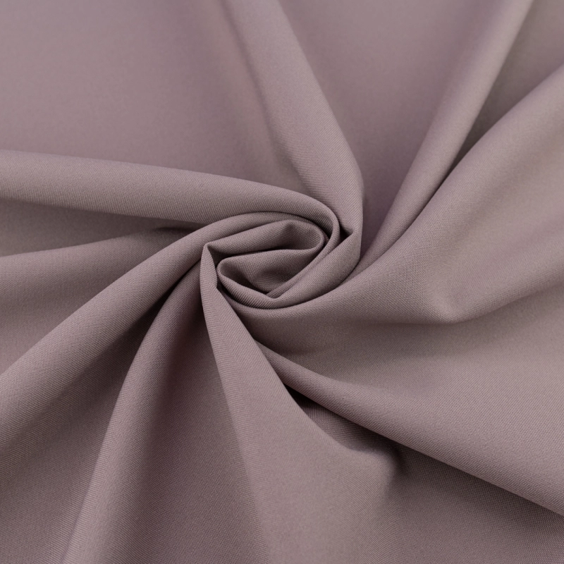 PAN095 | Klassischer Polyesterstoff Panama dunkelbeige - 5