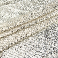 CEK.1683.03 | Pailletten-Netzstoff silber - 1