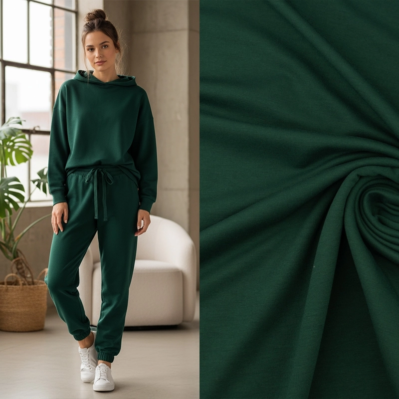 DBWDK1915.05 | Sweatstoff dunkelgrün - 2
