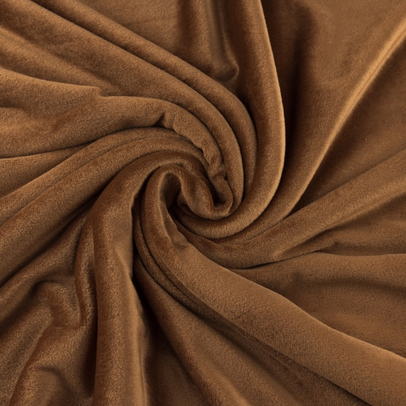 DVEL032 | Stretchsamt Nicki braun - 1