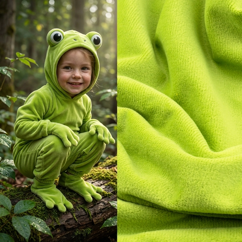 DVEL013 | Stretchsamt Nicki hellgrün - 2