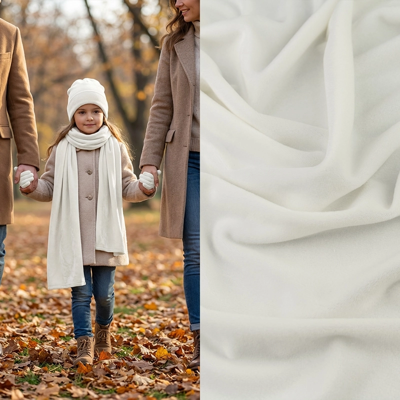 DVEL066 | Stretchsamt Nicki creme - 2