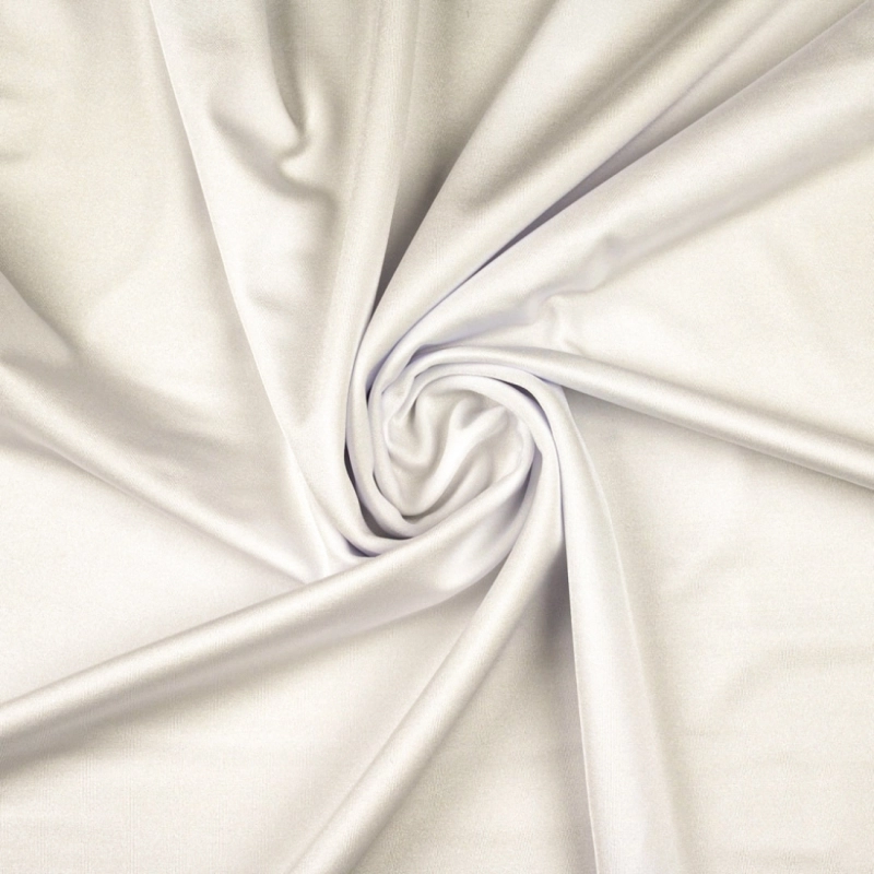 DZT001 | Badeanzugstoff weiß - 1