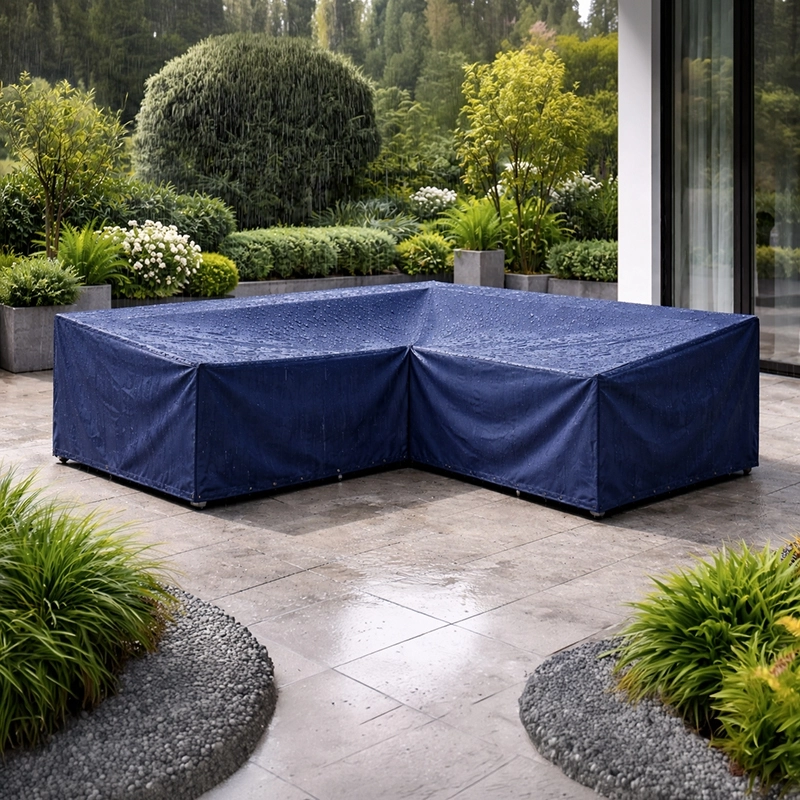 WODOX058 | Outdoorstoff dunkelblau - 2