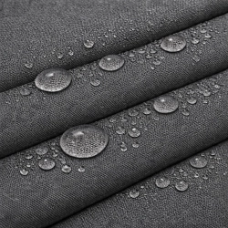 WODOX2T134 | Outdoorstoff dunkelgrau melange - 1