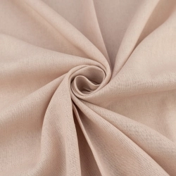 LENG003 | Leinen-Viskose-Stoff Rose Beige - 1