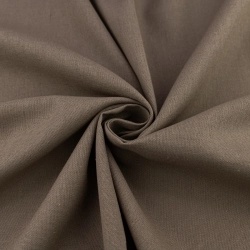 LENG006 | Leinen-Viskose-Stoff Erdfarbenes Beige - 1