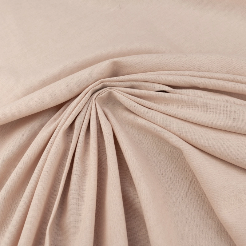 LENG003 | Leinen-Viskose-Stoff Rose Beige - 5