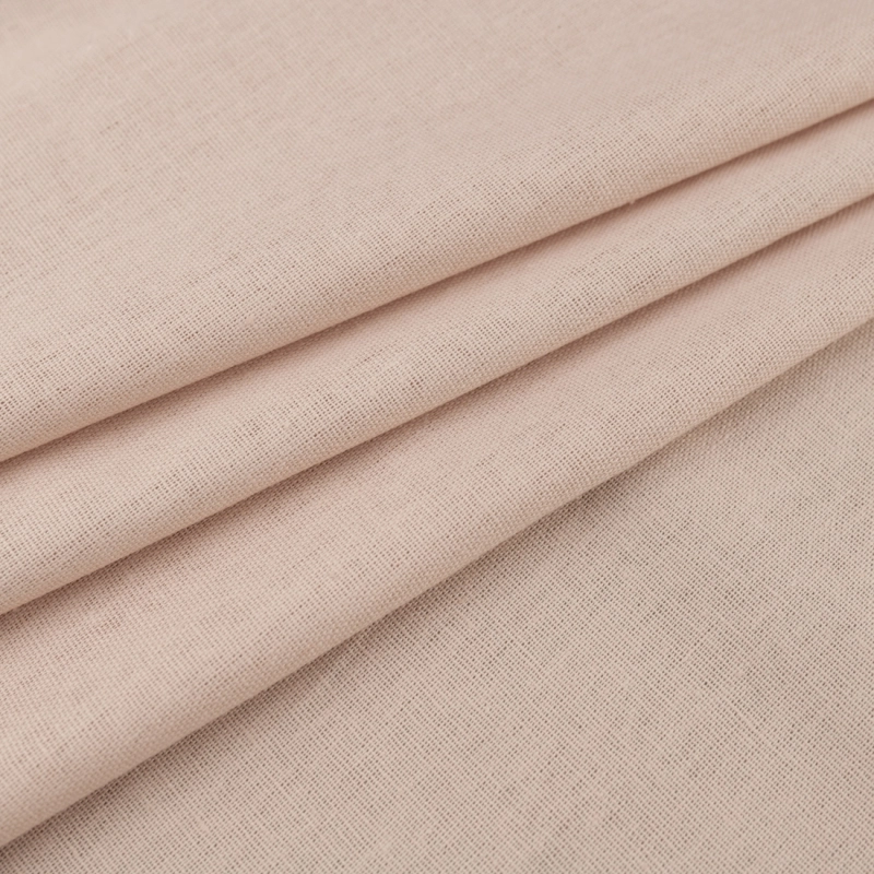 LENG003 | Leinen-Viskose-Stoff Rose Beige - 3