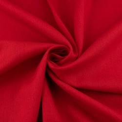 LENG016 | Leinen-Viskose-Stoff Rot - 1