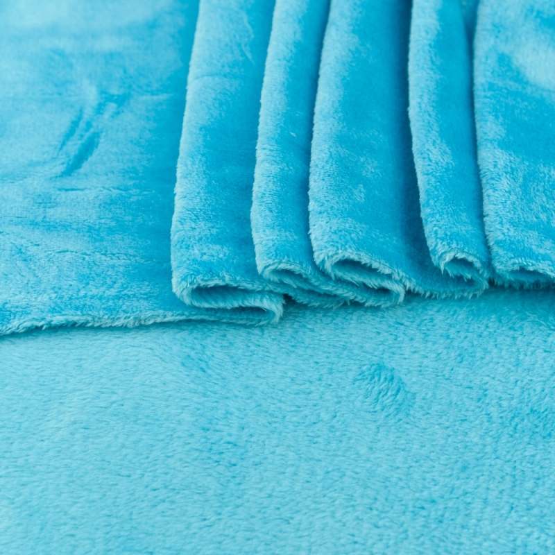 POLH5000 | Kuschelfleece himmelblau - 4