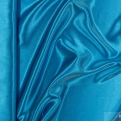 Crêpe Satin blau