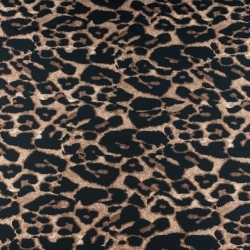 Stretchstoff Barbie Leopard...