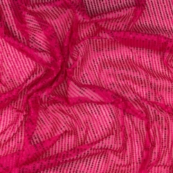 Pailletten-Netzstoff pink