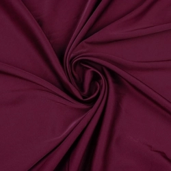 Satinchiffon bordeauxrot