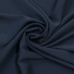 Chiffon Stretch dunkelblau