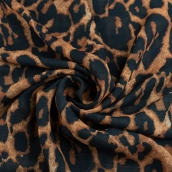 Chiffon Leopard braun