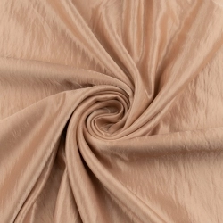 Crinkle-Satin beige