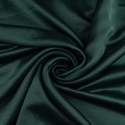 Crinkle-Satin tannengrün