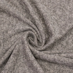 Strickfleece beige melange