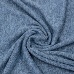 Pletený fleece sky blue...