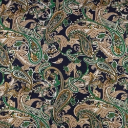 Viskosestoff Paisley...