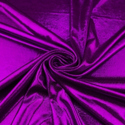 Metallic Strickstoff violett
