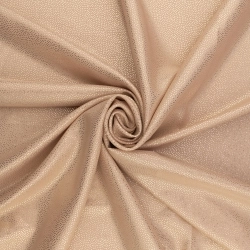 Viskózový kepr METALLIC beige