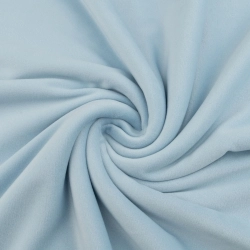 Stretch velvet Nicki sky blue