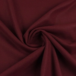 FLA10/071 | Flausch Mantelstoff in bordeauxrot - 1