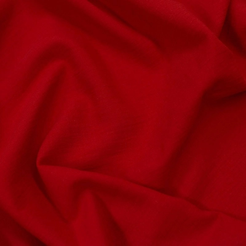 WL3665 | Baumwollstoff Etamine rot - 2